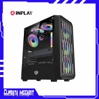 PC CASING INPLAY METEOR 20 BLACK | FANS NOT INCLUDED