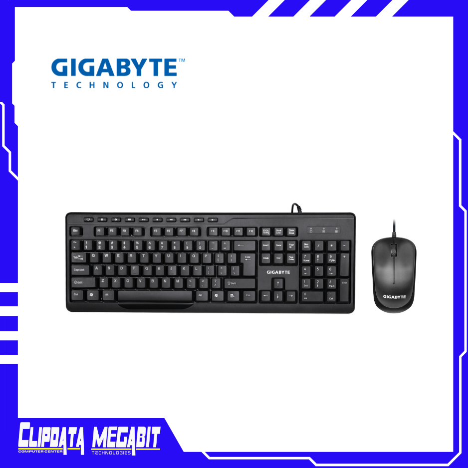 KEYBOARD MOUSE GIGABYTE KM6300 USB